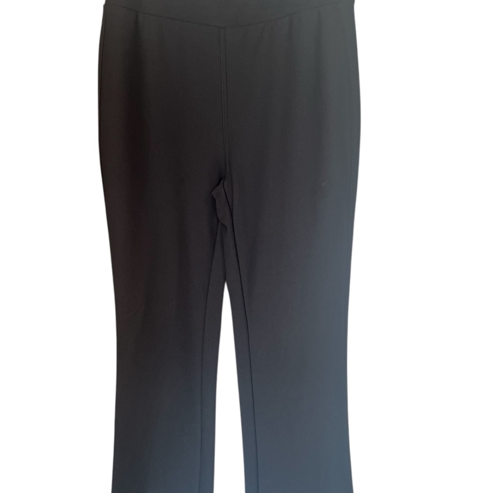 Elegant Black Women's size M Straight Leg PantsE53
